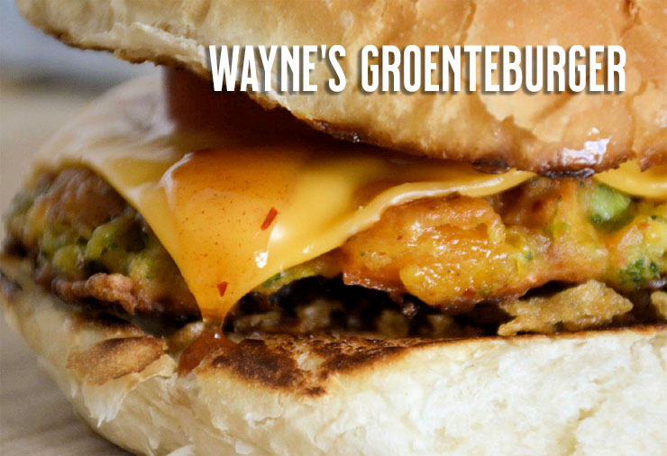 Wayne's groenteburger - recept voor de